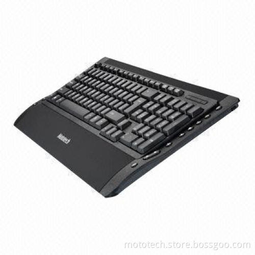 Computer Multimedia Keyboard, Water-resistant Design